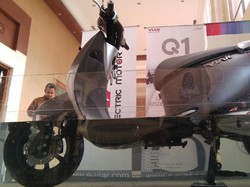Motor Listrik Viar Q1 Aman dari Banjir