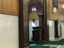 Saat Jokowi Ceramah di Mimbar Masjid Agung Tasikmalaya