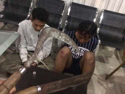 Tim Jaguar Depok Tangkap Anggota Geng Allstar Bawa Sajam