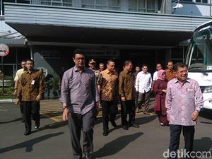 Jenguk Solihin GP, Wapres JK Diberi Pesan Agar Menjaga NKRI dan Pancasila