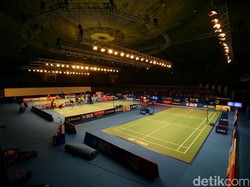 Angin di JCC Jadi Tantangan Besar Para Pebulutangkis