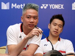 Rambut Baru Kevin Sanjaya dan Praveen Jordan