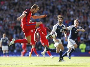 Gol Kane di Masa Injury Time Bawa Inggris Seri 2-2 Lawan Skotlandia