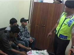 Polresta Pekanbaru Gelar Razia Preman, 5 Orang Diamankan