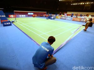 Indonesia Open Digelar Besok, Panpel Kejar Penyelesaian Arena