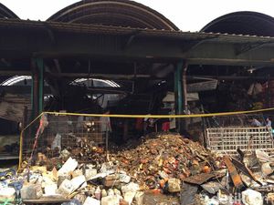 Kebakaran di Pasar Kramat Jati, Pedagang Rugi Hingga Rp 2 M