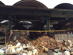 Kebakaran di Pasar Kramat Jati, Pedagang Rugi Hingga Rp 2 M