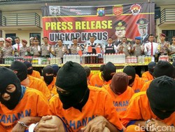 12 Hari, Polresta Sidoarjo Amankan 1.282 Tersangka Operasi Pekat