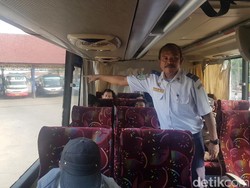 Baru 40 Persen Bus Laik Jalan di Terminal Pakupatan Serang