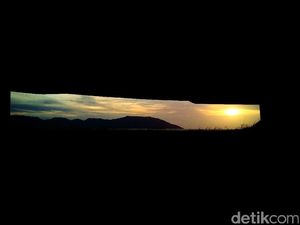 Indahnya Sunset di Sabang Lewat Celah Bunker
