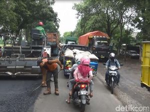 H-10, Perbaikan Jalur Pantura Probolinggo Ditarget Rampung