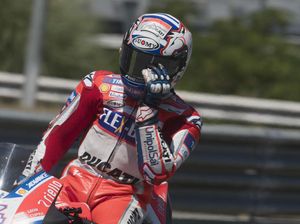 Dovizioso Menang Tanpa Menggeber 100%