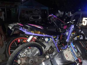 Tim Rajawali Tangkap Puluhan ABG Balap Liar di Cipayung
