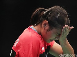 Gregoria Kalah karena Kurang Tenang