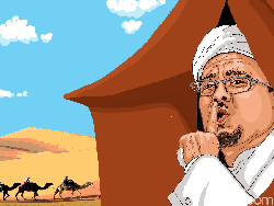 TKN Jawab Eggi Sudjana: Jokowi Tak Pernah Mau Ketemu Habib Rizieq