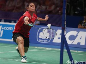 Lolos Babak Dua, Gregoria Ditunggu Tai Tzu Ying