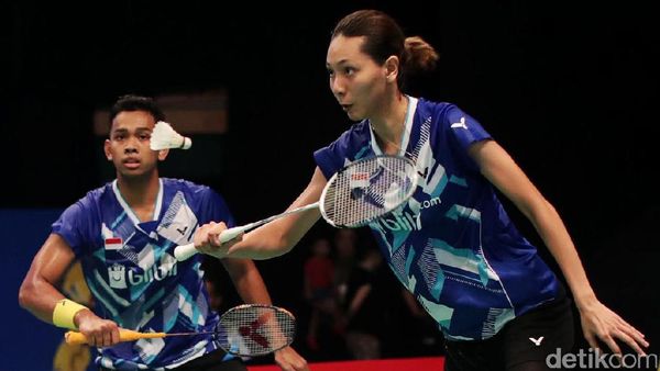 Ganda Campuran Indonesia Edi/Gloria Angkat Koper di Babak Pertama