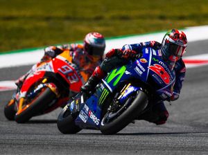 Marquez dan Vinales: Belum Ada Duel, Tak Pernah Bersama di Podium Marquez dan Vinales: Belum Ada Duel, Tak Pernah Bersama di Podium