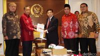Ketua BPK Temui Pimpinan DPR