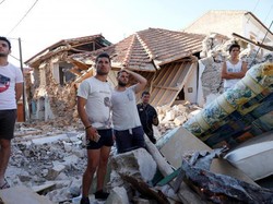 Diguncang Gempa M 5,8 Sejumlah Bangunan di Yunani Rusak, 1 Orang Tewas