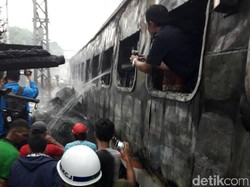 KA Walahar Dievakuasi, KRL Jatinegara-Kemayoran Beroperasi Normal
