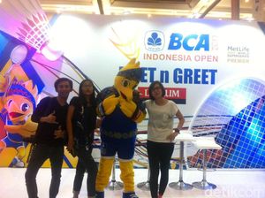 Kemeriahan Hari Kedua Indonesia Open