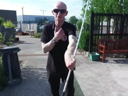 Kenalkan Ini David, Pelatih Bela Diri Khusus Para Tunanetra