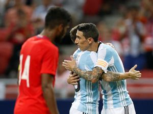 Tukaran Jersey dengan Dybala-Di Maria di Jeda Babak, Pemain Singapura Dikritik