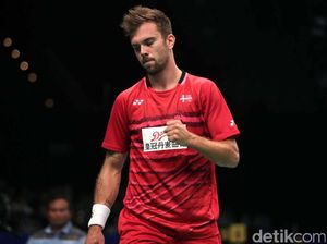 Jorgensen Tandai Comeback dengan Kekalahan di Indonesia Open