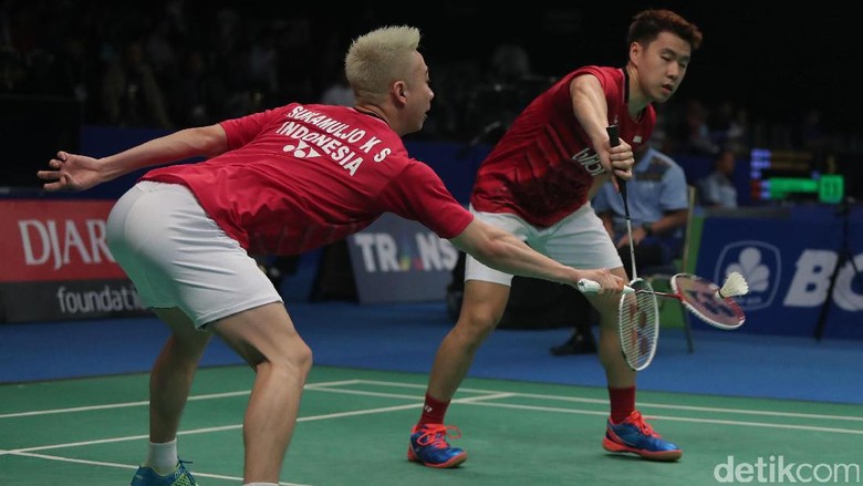 Kevin/Marcus Lolos Babak Kedua, Jonatan Tersingkir Kevin/Marcus Lolos Babak Kedua, Jonatan Tersingkir
