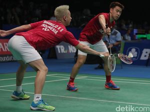 Kevin/Marcus Tersingkir di Babak Pertama