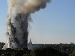 30 Orang Luka-luka Dalam Kebakaran di Apartemen London