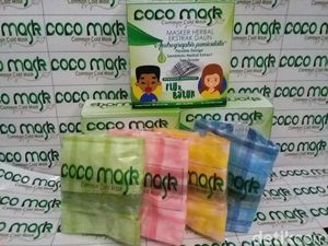 Mahasiswa Unair Ciptakan Masker Flu dan Batuk Barbahan Herbal