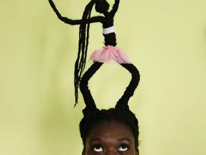 Wanita Ini Sulap Rambutnya Jadi Karya Seni yang Unik