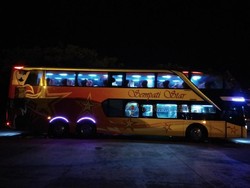 Bus Tingkat Serasa Pesawat di Aceh Jadi Idola Pemudik