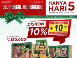 Diskon Home Made Parsel Lebaran di Transmart dan Carrefour