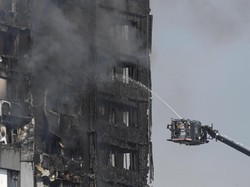 Penghuni Sebut Tak Ada Alarm di Apartemen London yang Terbakar