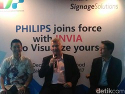 Phillips Incar Bisnis Digital Signage di Indonesia