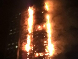 Kebakaran Besar di Apartemen London, 200 Petugas Dikerahkan