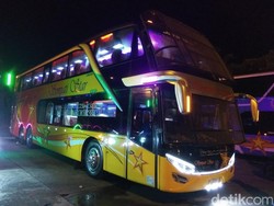 Bus Tingkat Serasa Pesawat di Aceh Jadi Idola Pemudik
