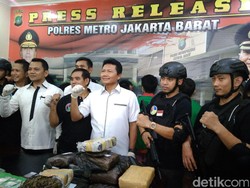 Polisi Tangkap Komplotan Pengedar Ganja Lintas Provinsi