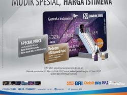 BANK BRI Beri Harga Istimewa Tiket Garuda Indonesia untuk Mudik