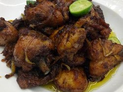 Menu Ke-24: Yuk, Bikin Sajian Ayam dengan Bumbu Kecap dan Santan Pedas