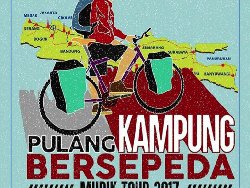 Unik, Komunitas Ini Mudik Naik Sepeda Lewat #GowesMudik2017