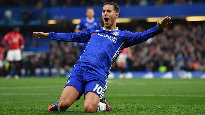 Eden Hazard 2015 на тренировке