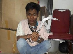 Bawa Celurit, Anggota Geng Motor Kocar-kacir Style Ditangkap