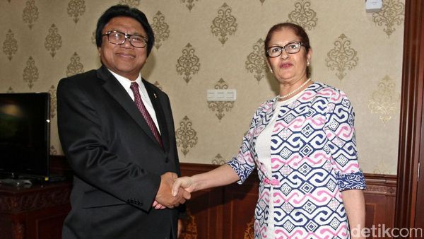 Ketua DPD Bertemu Dubes Kuba