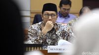 Menag Raker dengan Komisi VIII DPR
