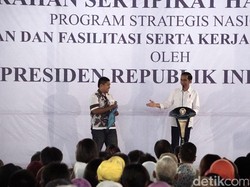 Jokowi Bagikan 2.500 Sertifikat Tanah ke Warga Jateng
