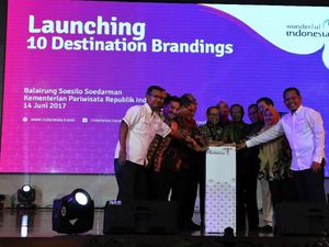 Kemenpar Launching Branding Baru 10 Destinasi Pariwisata
